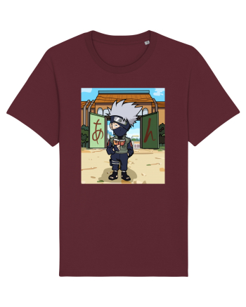 NARUTO - Kakashi in Konoha (chibi style) Burgundy