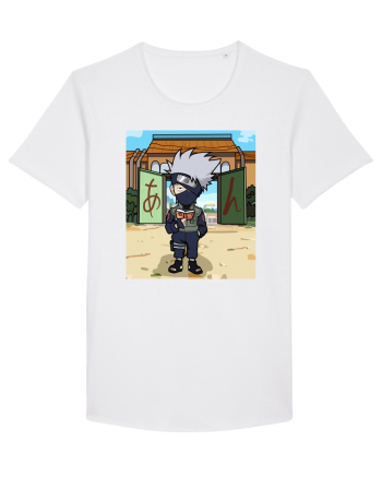 NARUTO - Kakashi in Konoha (chibi style) White