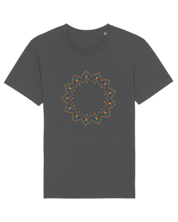 Orange/Red Pattern Anthracite