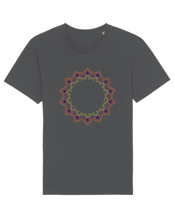 Red/Yellow Pattern Anthracite