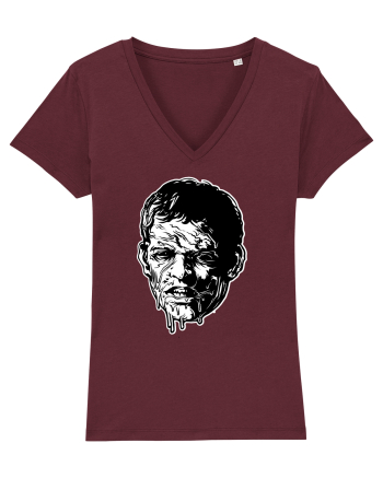 Zombie Portrait Burgundy