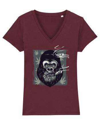 Gorilla Smoke Weed Burgundy