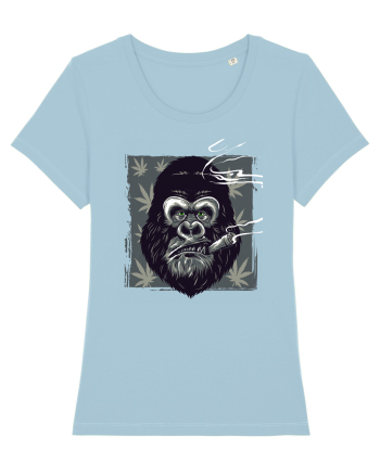 Gorilla Smoke Weed Sky Blue