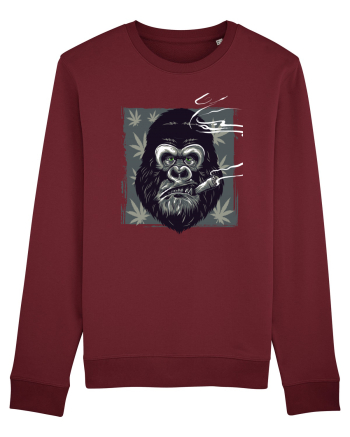 Gorilla Smoke Weed Burgundy