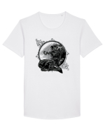 The Bird Is Dead Tricou mânecă scurtă guler larg Bărbat Skater