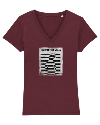 punks not dead Burgundy