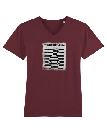 punks not dead Burgundy