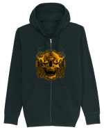 Golden Skull Tattoo Hanorac cu fermoar Unisex Connector