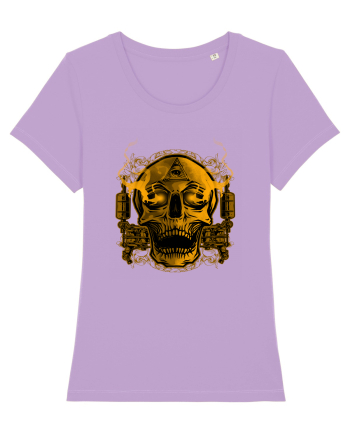 Golden Skull Tattoo Lavender Dawn