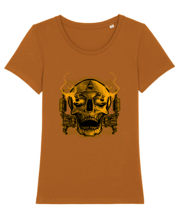 Golden Skull Tattoo Roasted Orange