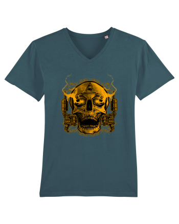 Golden Skull Tattoo Stargazer