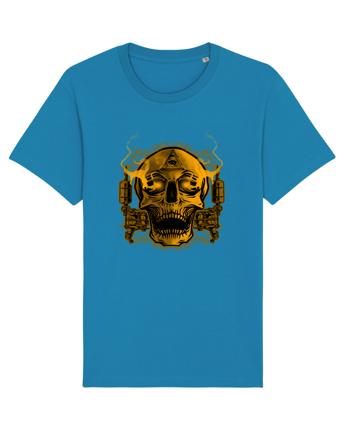 Tricou mânecă scurtă Unisex Rocker Azur