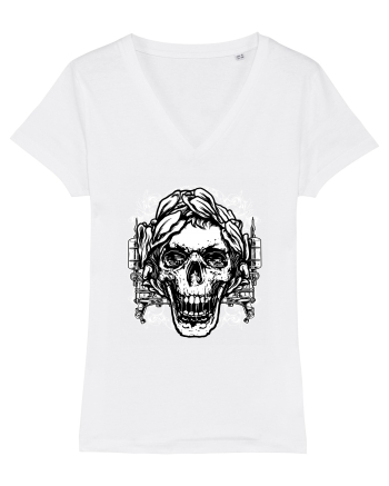 Skull Tattoo White