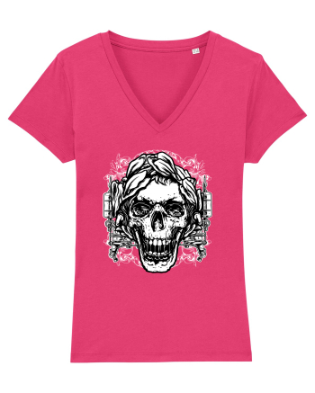 Skull Tattoo Raspberry