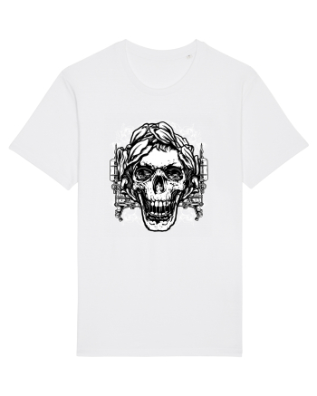 Skull Tattoo White