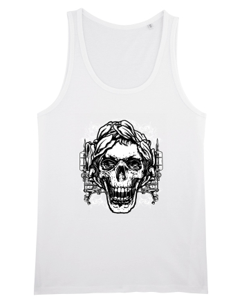 Skull Tattoo White