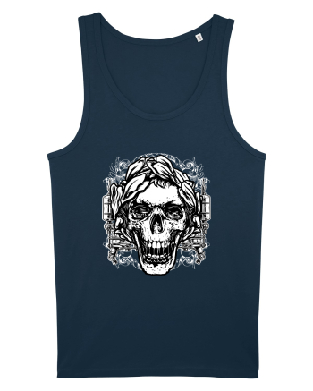 Skull Tattoo Navy