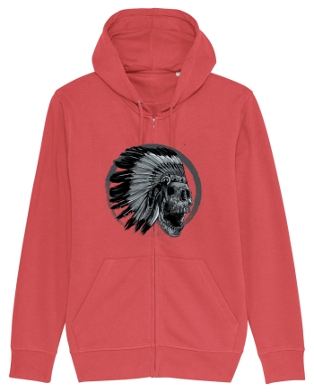 Indian Skull Carmine Red