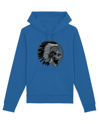 Indian Skull Royal Blue