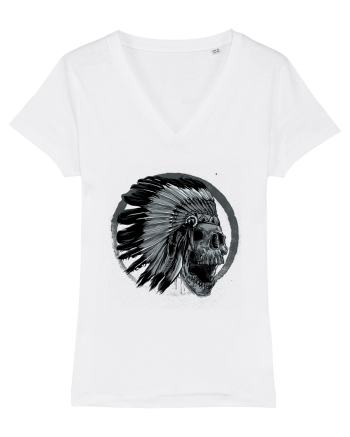 Indian Skull White