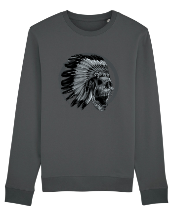 Indian Skull Anthracite