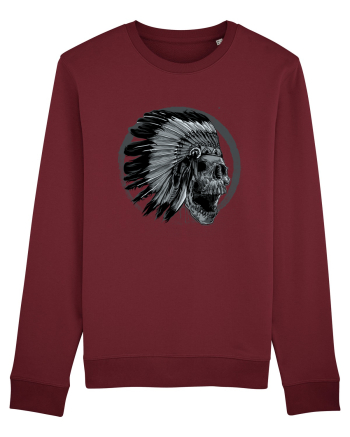 Indian Skull Burgundy