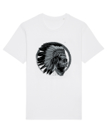 Indian Skull Tricou mânecă scurtă Unisex Rocker