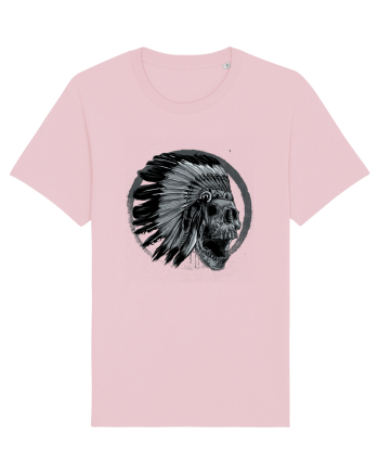 Indian Skull Cotton Pink