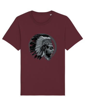 Indian Skull Burgundy