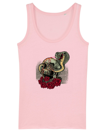 Cobra Skull Cotton Pink