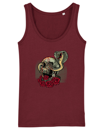 Cobra Skull Burgundy