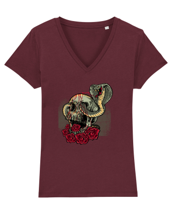 Cobra Skull Burgundy