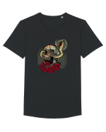 Cobra Skull Tricou mânecă scurtă guler larg Bărbat Skater