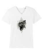 Snake House Tricou mânecă scurtă guler V Bărbat Presenter