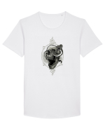Snake House Tricou mânecă scurtă guler larg Bărbat Skater