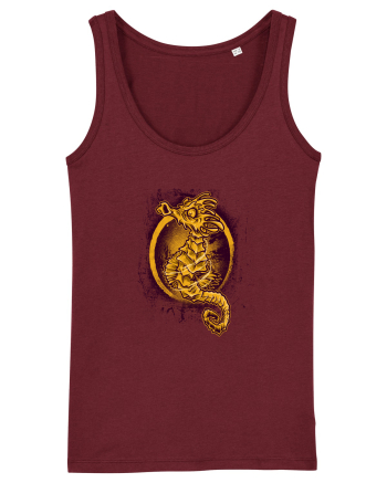 Sea Horse Burgundy