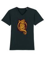 Sea Horse Tricou mânecă scurtă guler V Bărbat Presenter