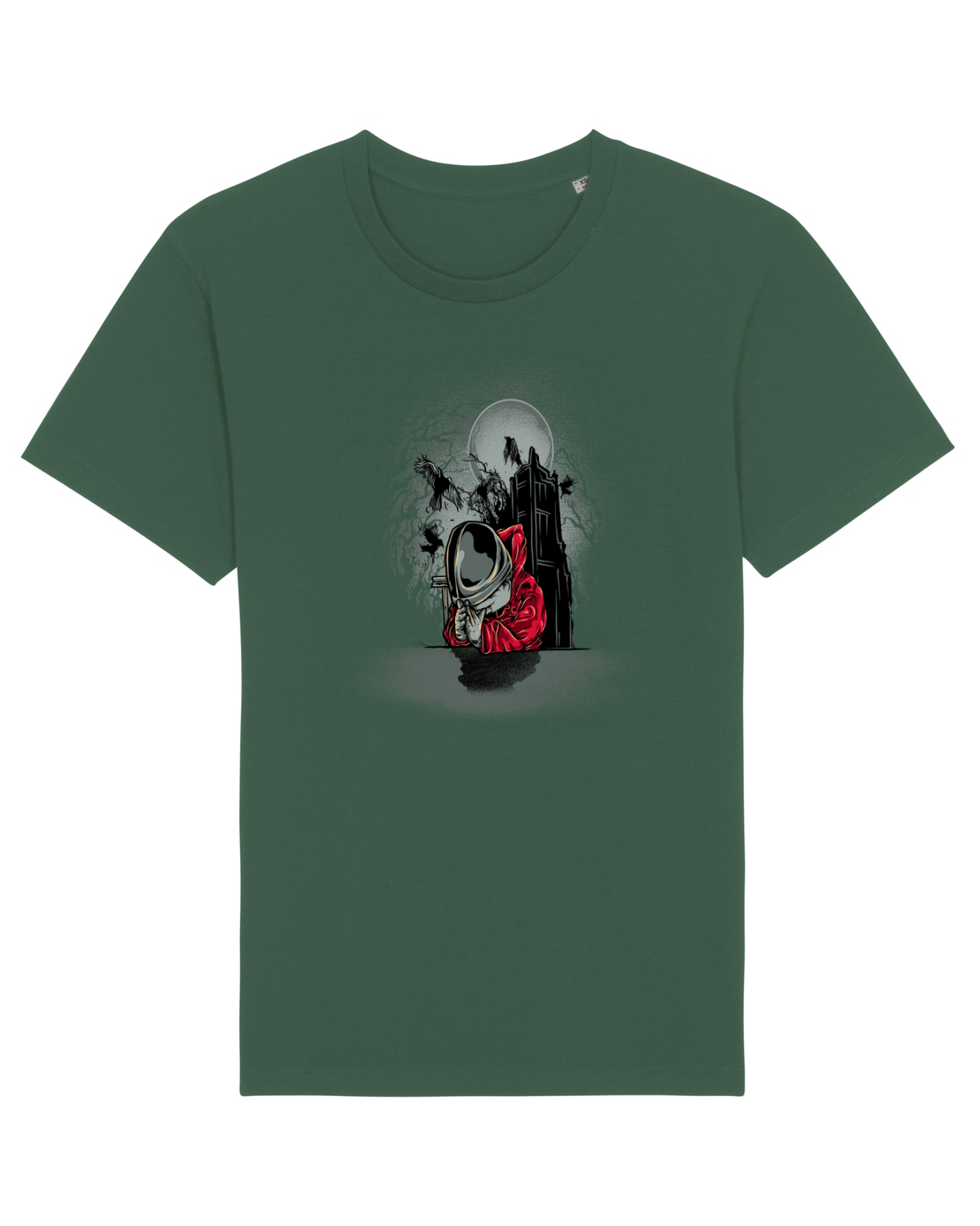 Tricou mânecă scurtă Unisex Rocker Bottle Green