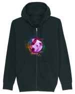 Pitbull Paint Hanorac cu fermoar Unisex Connector