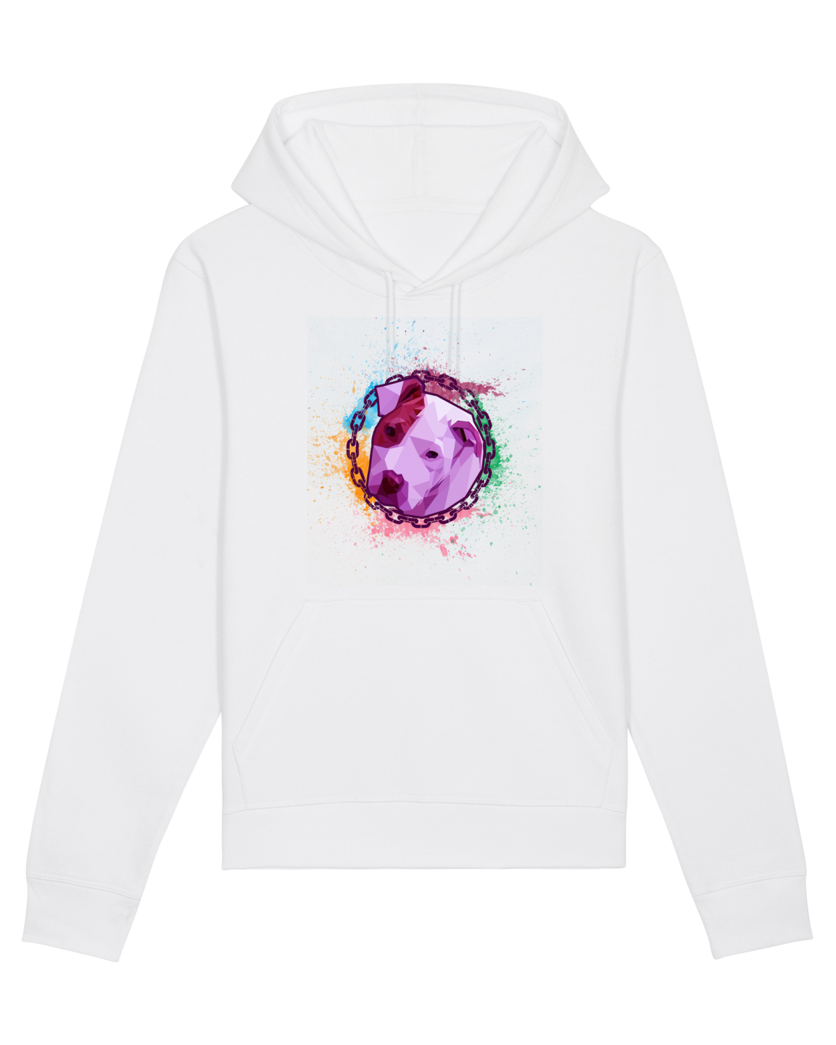Hanorac Unisex Drummer White