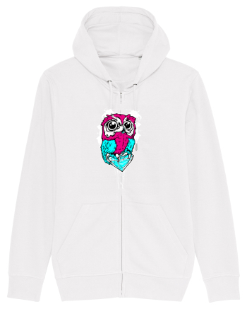 Diamond Owl White