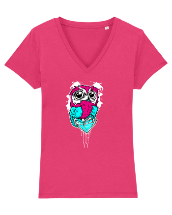 Diamond Owl Raspberry