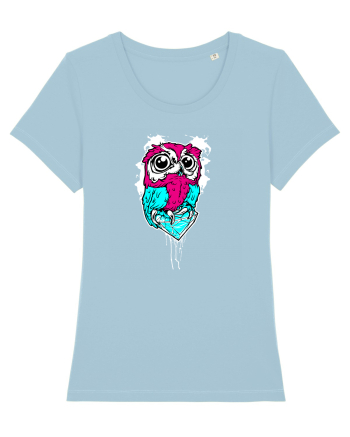 Diamond Owl Sky Blue