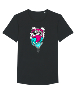 Diamond Owl Tricou mânecă scurtă guler larg Bărbat Skater