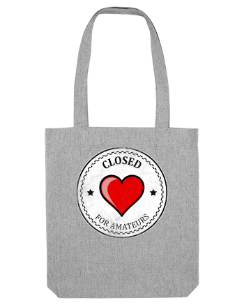 closed heart Heather Grey
