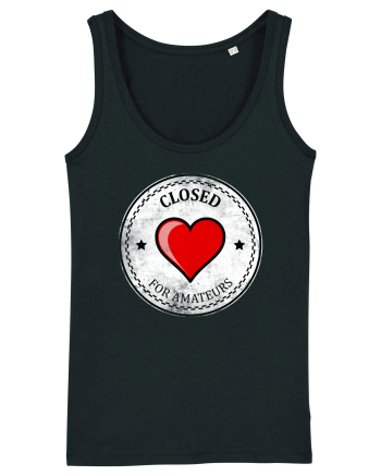 closed heart Black
