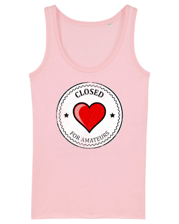 closed heart Cotton Pink