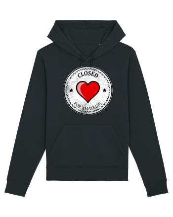 closed heart Black