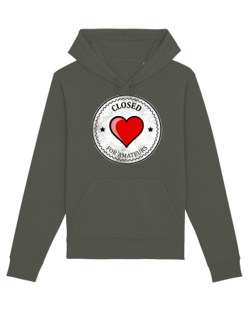 closed heart Khaki