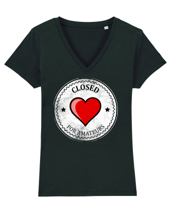 closed heart Black